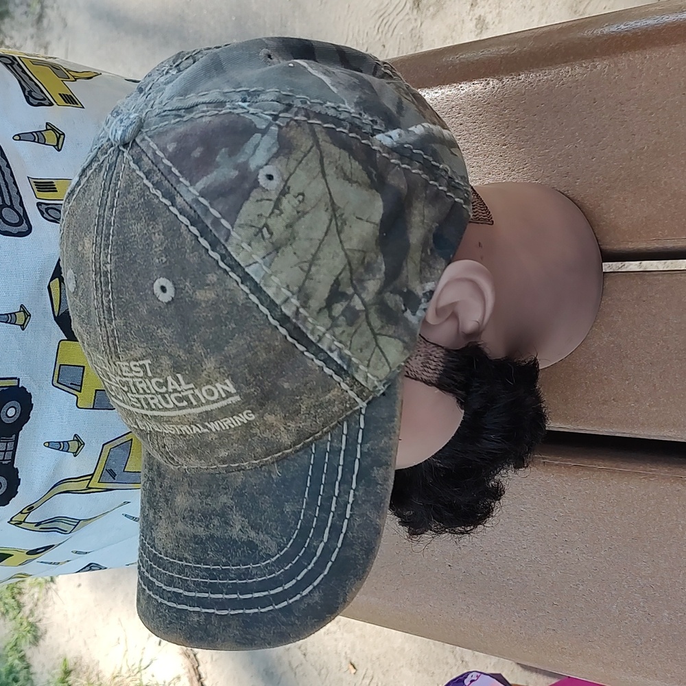 Midwest Electrical Construction Camo Embroidered … - image 3